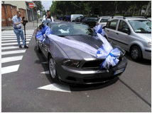 Mustang cabrio per cerimonie